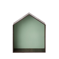 Etagère chevet Maison - Vert d'eau